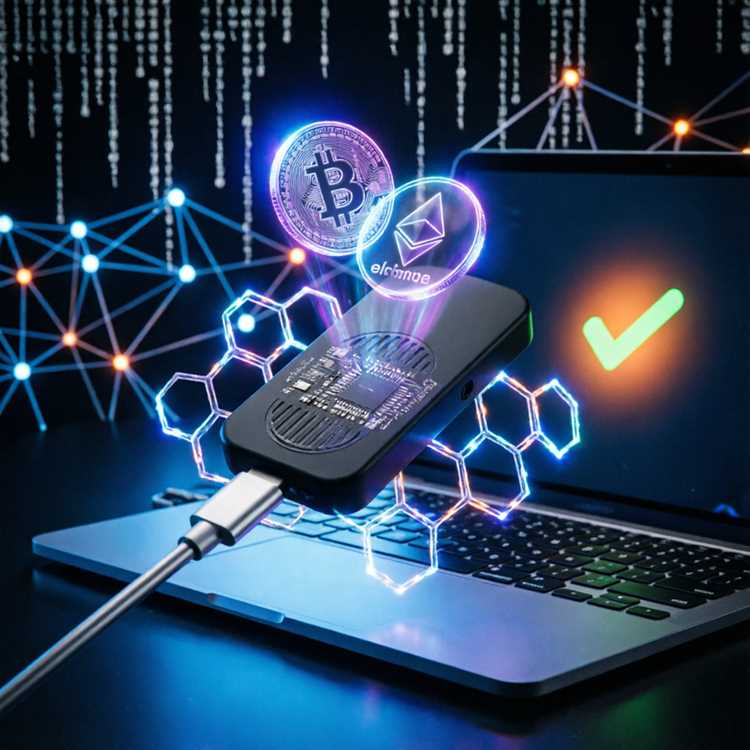 Ledger Suite software interface with connected Ledger Nano hardware wallet for secure crypto management